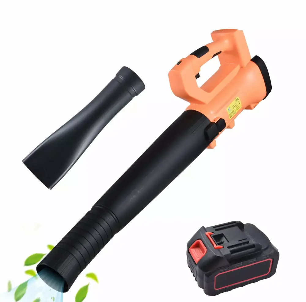Htovila Electric Leaf Blower 3000W 6 Adjustable Speeds 4000mAh Battery Lawn Care Snow Blower Us