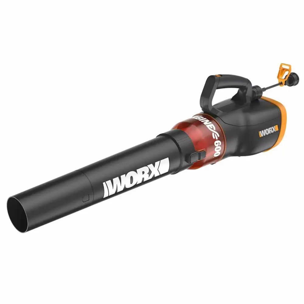 Worx WG520 Turbine600 20V 600 CFM Electric Handheld Corded Leaf Blower Quick Cleanup 1