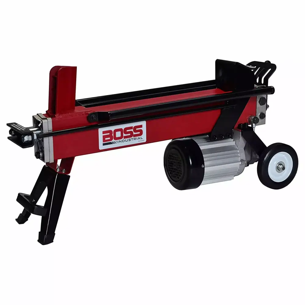 Boss Industrial 5 Ton Featherweight Hydraulic Electric Home Log Splitter