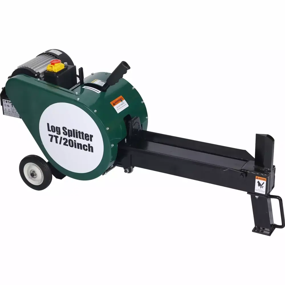 Electric Travel-friendly 7 Ton Log Splitter Firewood Splitting
