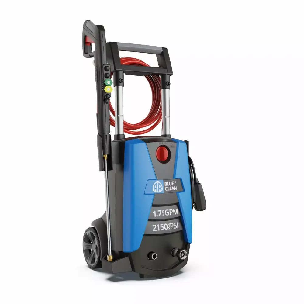 AR Blue Clean BC383HSS Electric Pressure Washer 2150 PSI 1.6 GPM 13 Amp High Pressure Cleaner