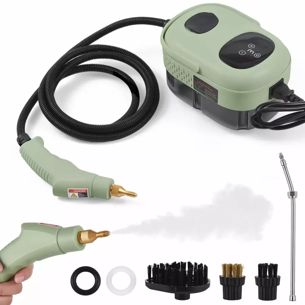 OWSOO 2500W High Pressure Cleaner 3 Brush Heads Home and Car Detailing