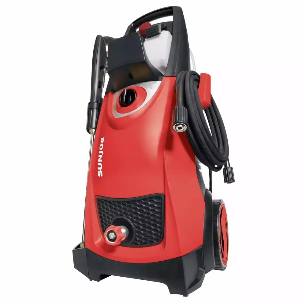 Sun Joe SPX3000 Electric Pressure Washer 14.5-Amp Quick-Connect Tips Red