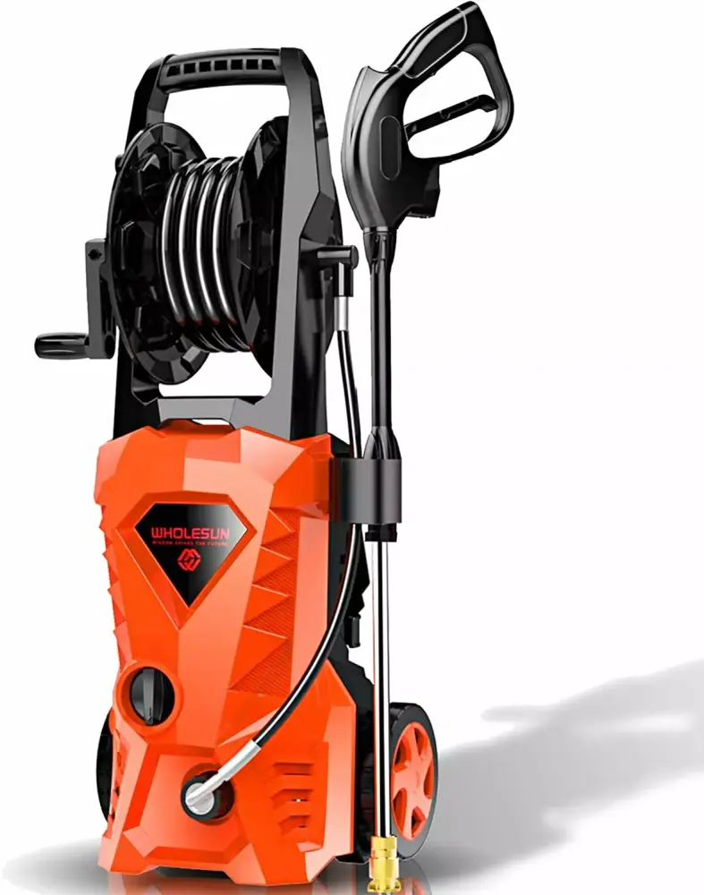 WHOLESUN 3000PSI Electric Pressure Washer 2.4GPM 1600W High Pressure Cleaner Foam Cannon