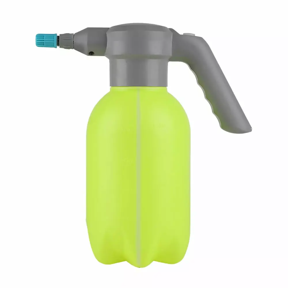 Beppter 2L Electric Watering Can Automatic Sprinkler Garden Cleaning Spray Can Yellow