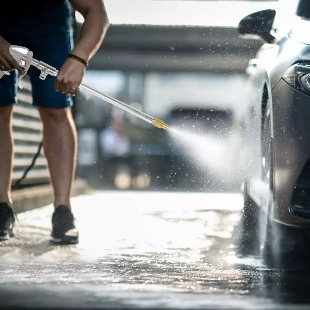 Txmfgh High-Pressure Air and Water Engine Cleaner Long Nozzle Narrow Spaces and Car Cleaning As