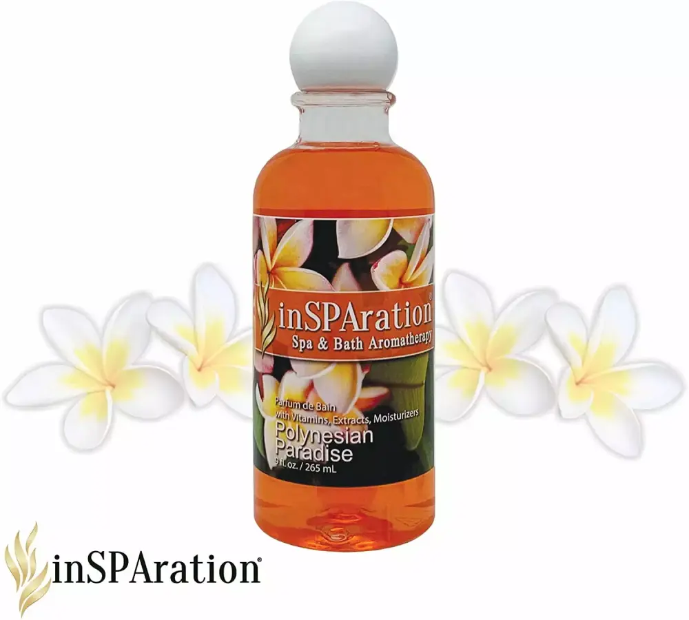 InSPAration Spa and Bath Aromatherapy Polynesian Paradise Liquid 9 oz Relaxing Essential Oil Blend