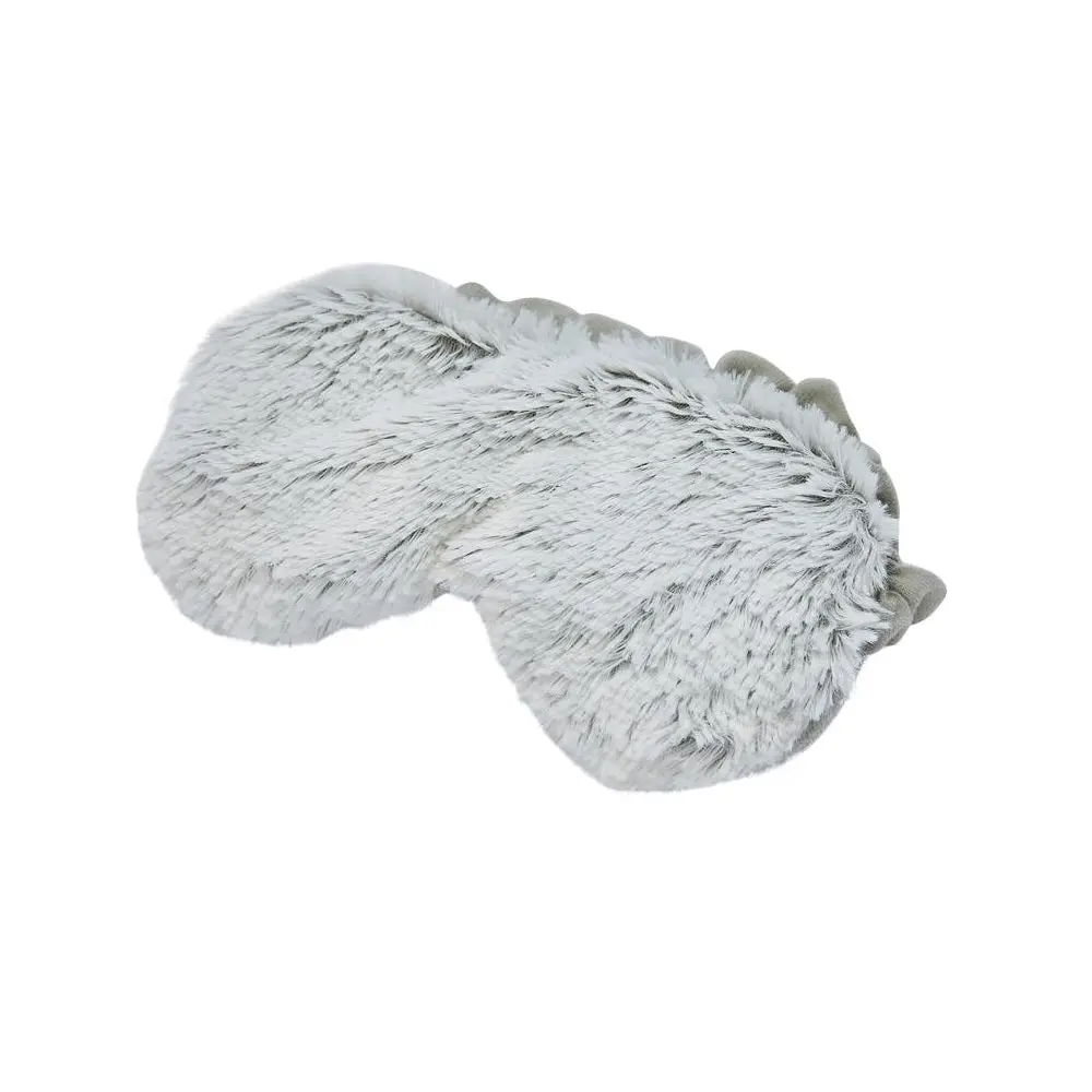 Warmies CPE-MARSH-G Marshmallow Eye Masks Gray Lavender Scented Sleep Aid
