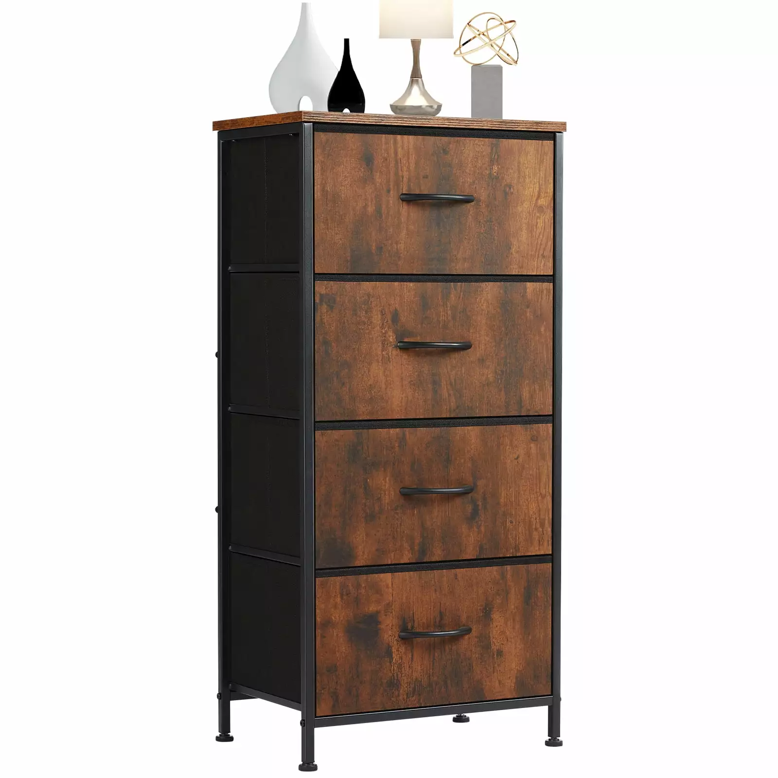 5-Drawer Fabric Dresser Storage Tower Bedroom Closet Organizer No Brabd