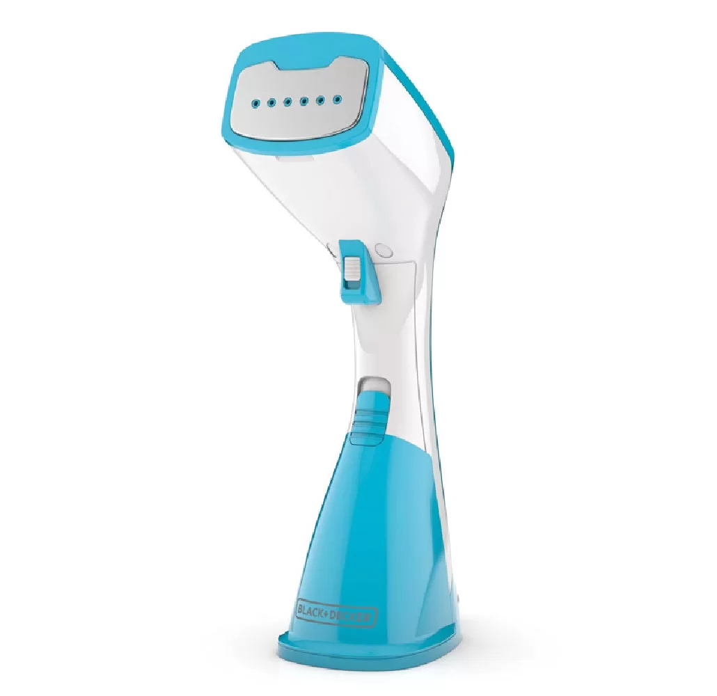 Black & Decker HGS100T Fabric Steamer 5.4 Oz - Portable Garment Wrinkle Remover