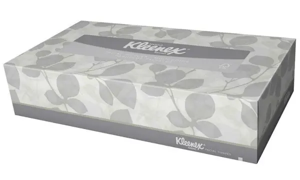 Kleenex 21400 White 2-Ply Facial Tissue 100-Count 36-Pack
