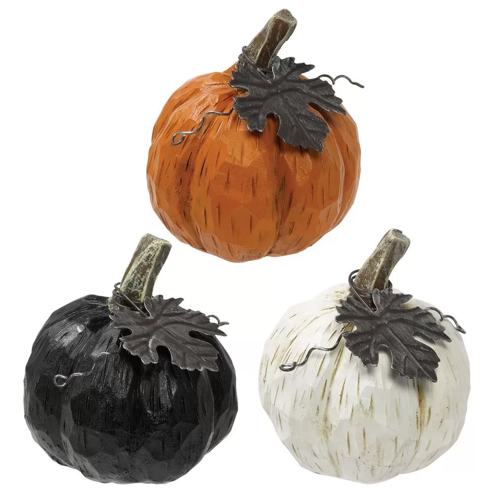 Amscan 3.8 Inch Fall Mini Pumpkins 2-Pack