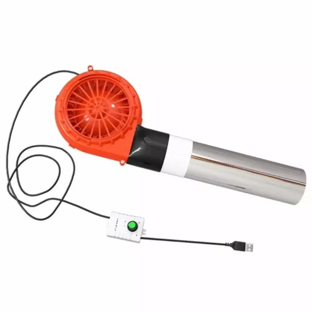 Handheld Battery Powered BBQ Air Blower Fan Outdoor Grilling and Camping