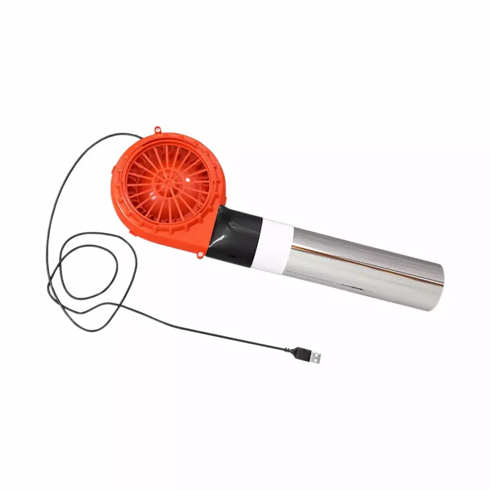 Tuphregyow USB-Powered High Power Travel BBQ Fire Blower Outdoor Cooking and Leaf Blowing 5