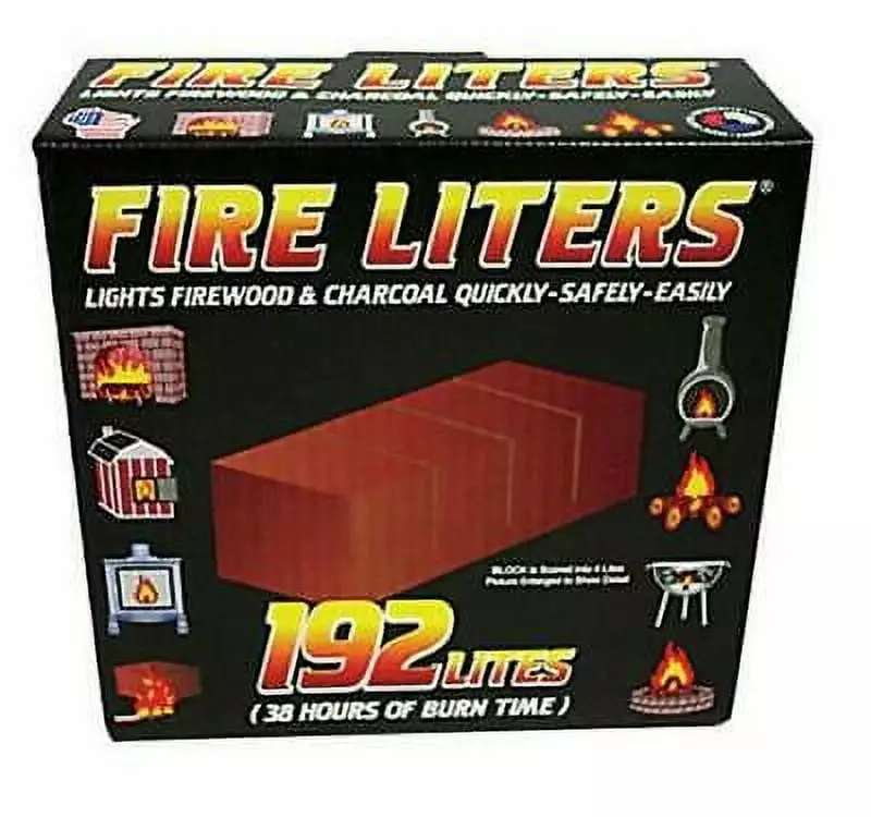 1 PC Fire Liters Wood Fiber Protect Recycled Non-Toxic Fire Starter Scotwood