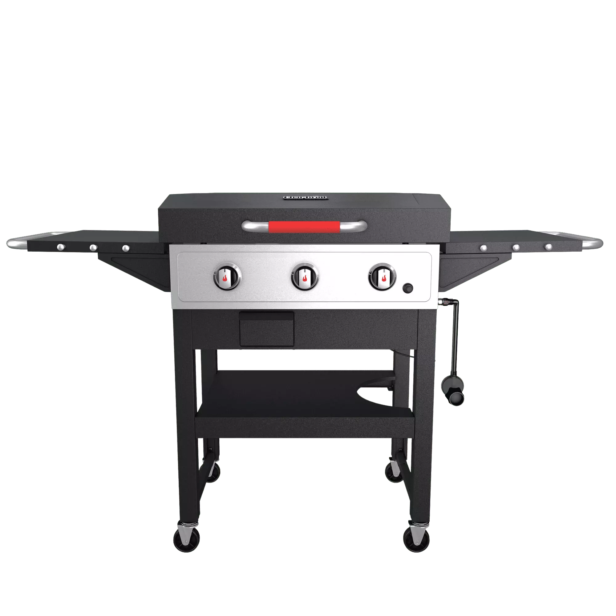 Charbroil 28 Inch 3 Burner Gas Griddle and Cover Bundle Outdoor Cooking Char-Broil