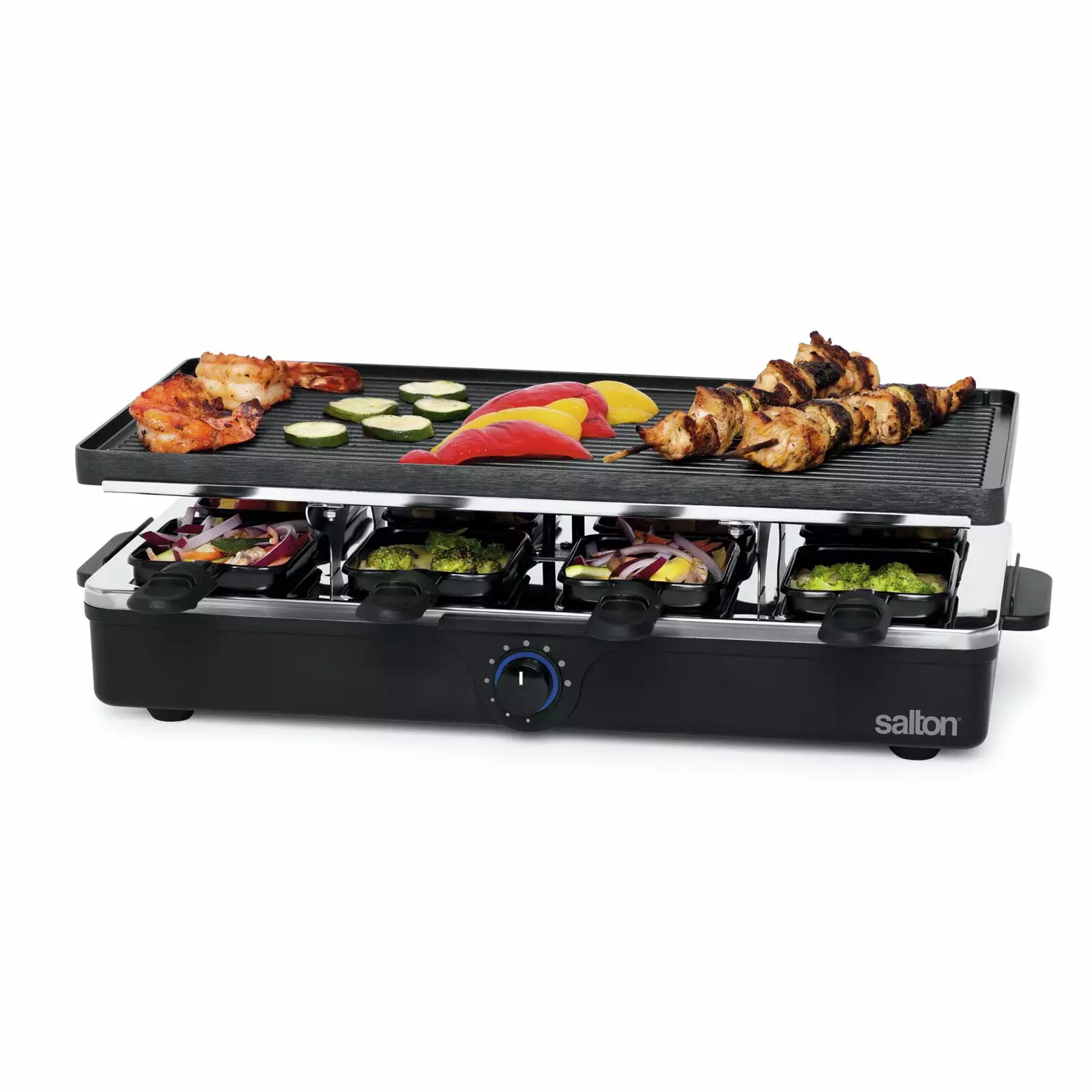 20 Inch Indoor Outdoor Use Flat Top Electric Grill Large Cooking Surface
