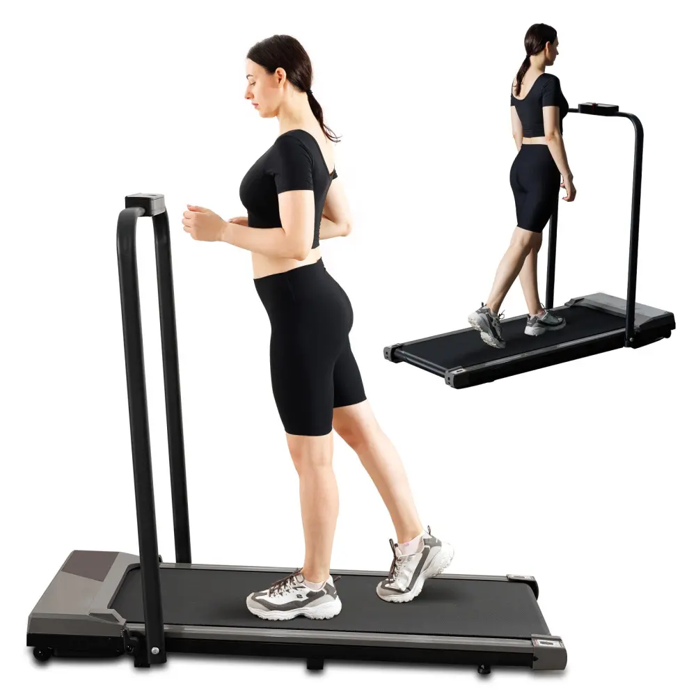 Flatbed Walker Armrests Dark Gray - Indoor Fitness Mobility Aid hiii sports equipment store