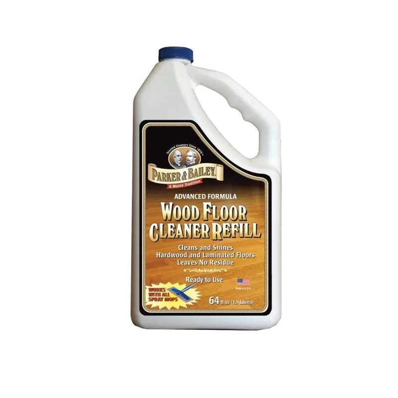 Parker & Bailey 640008 Wood Floor Cleaner Refill 64 oz Gentle Formula