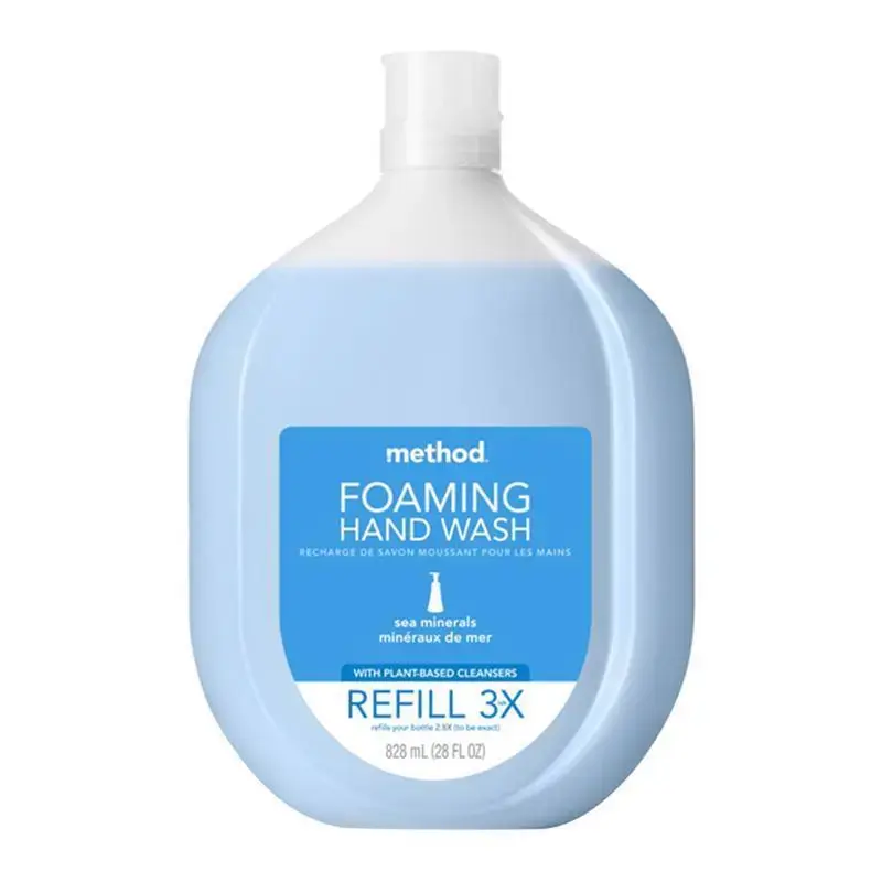 Method Sea Minerals Scent Antibacterial Foam Hand Wash 28 oz Pack 4
