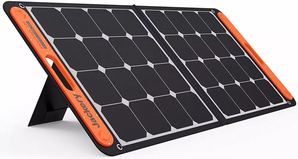Jackery 100W Solar Panel Explorer 240 300 500 1000 1500 Portable Power Stations Solar Generator
