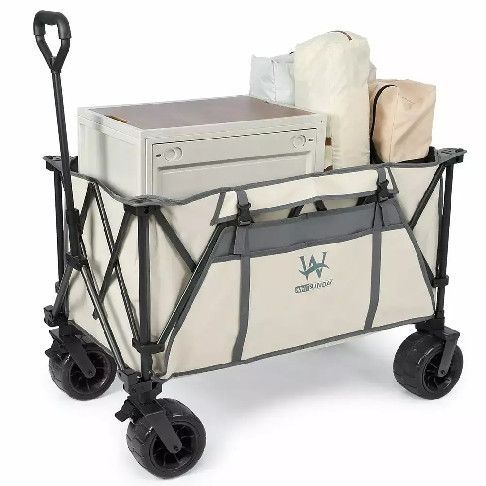 Whitsunday Moko Large Folding Wagon Cart Outdoor Camping Beach Shopping Wagon