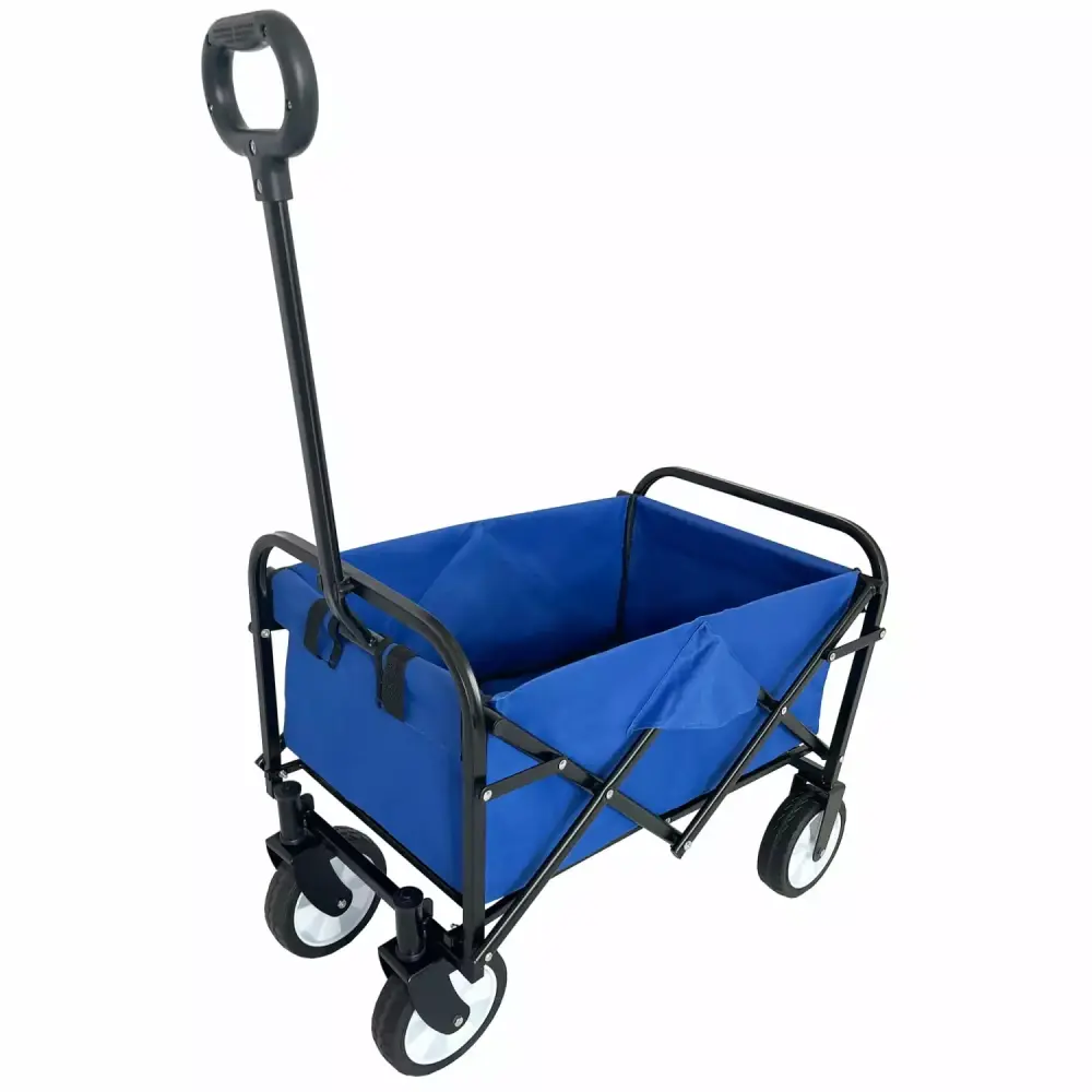 ZNESKPG Outdoor Garden Multipurpose Micro Collapsible Beach Trolley Cart Camping Folding Wagon None