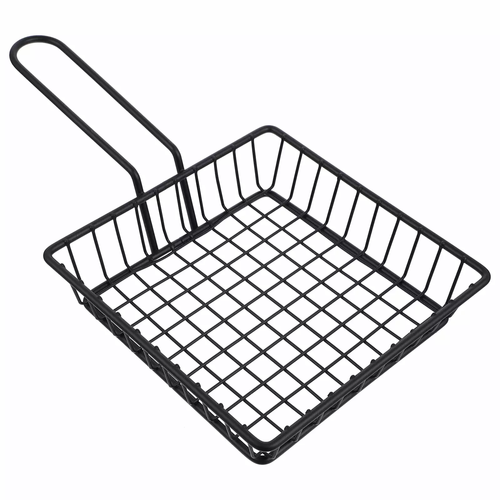 Qiysamall Set 2 Snack Binquireet Fryer Strainer Kitchen Gadget Filter French Fries Holders