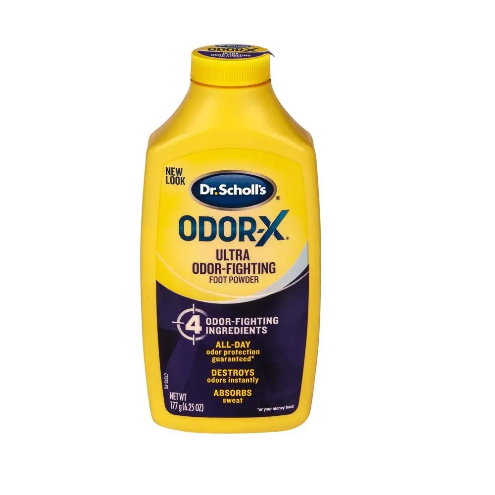 Dr. Scholl's 90000065 Odor-X Boot Foot Powder 6.25 Oz Deodorizer