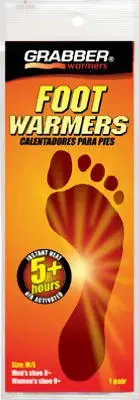 Grabber Foot Warmer 2 pk Pack 30 Grabber Warmers