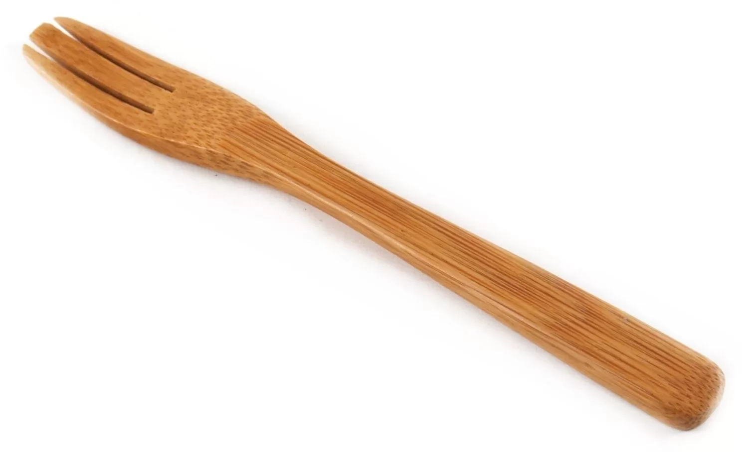 HIC 97066 Mini Bamboo Fork 6 Inch Appetizer Skewers