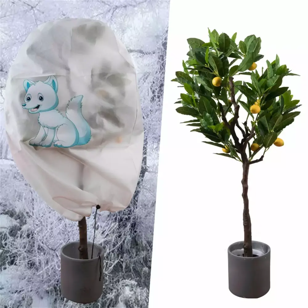 GAZHEK Tree Shrub Plant Protecting Bag Winter Frost Protection Cover Yard Garden