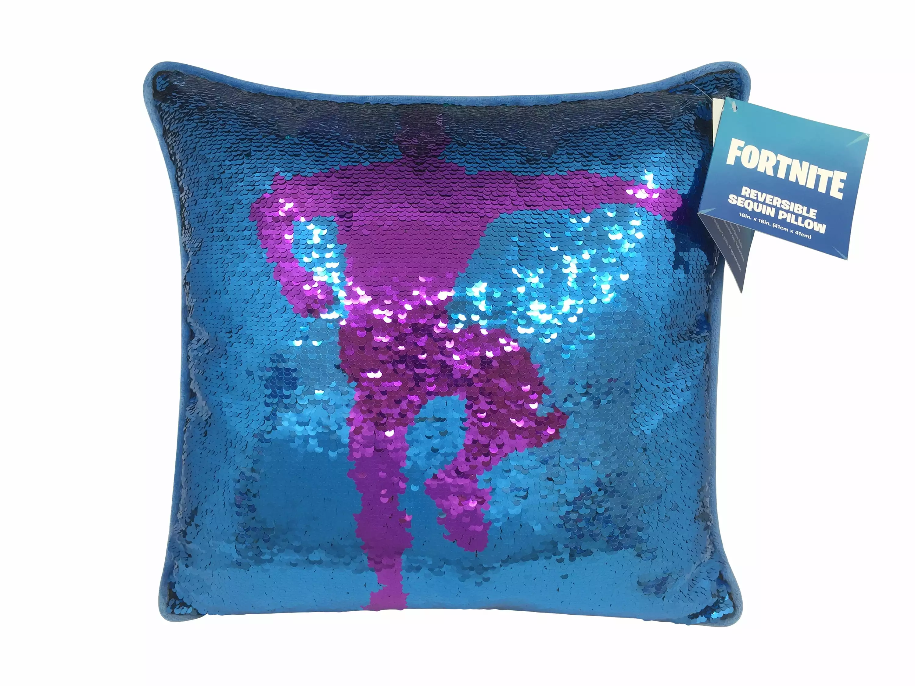 Fortnite Best Mates Reversible Sequin Pillow Gaming Bedding Kids and Teens