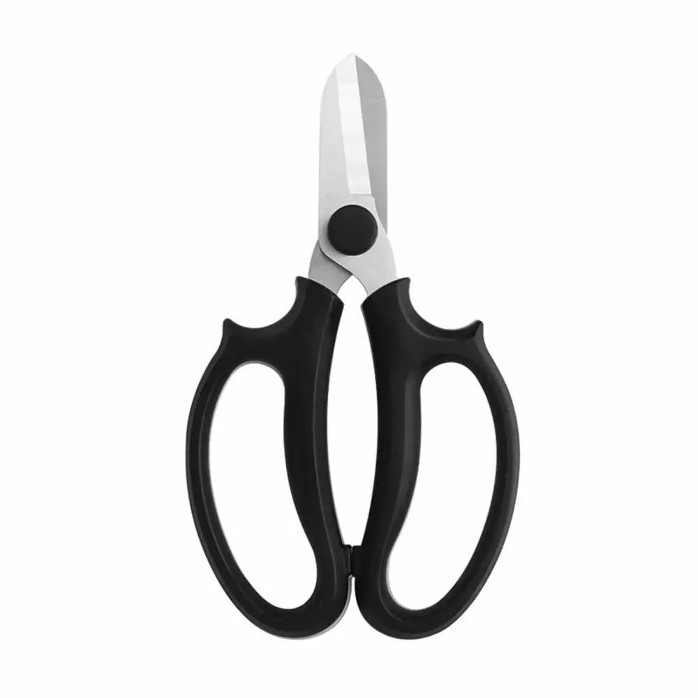 CQININI Thickened Stainless Steel Flower Scissors Strong Trimmer Flowers Branches and Leaves One