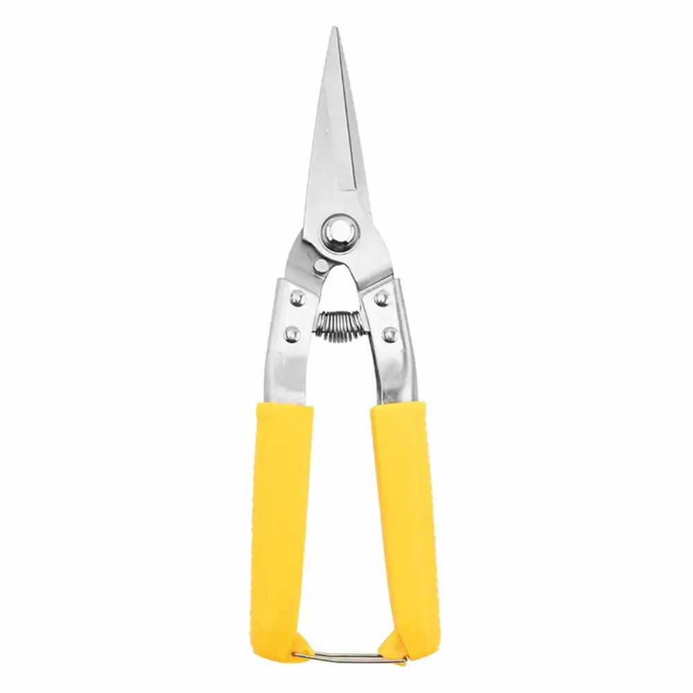 Gbayxj Stainless Steel Non-Slip Gardening Scissors - Multifunctional Branch Scissors Pot Cropping One