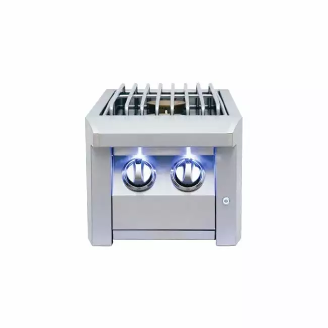 ARG ASBSSB LP Propane Gas Grill Double Side Burner Stainless Steel