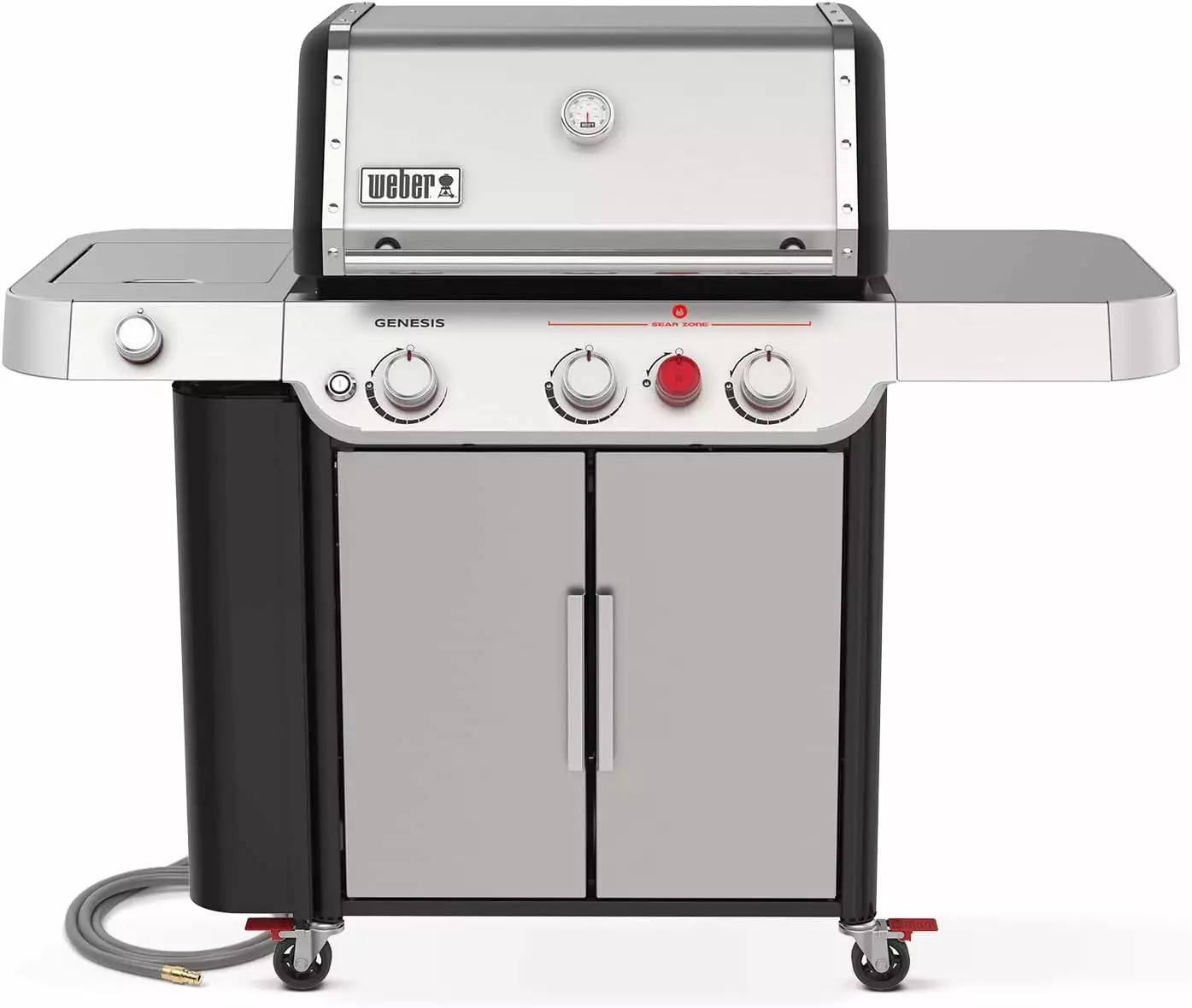 Weber Genesis S-335 3 Burner Natural Gas Grill Stainless Steel