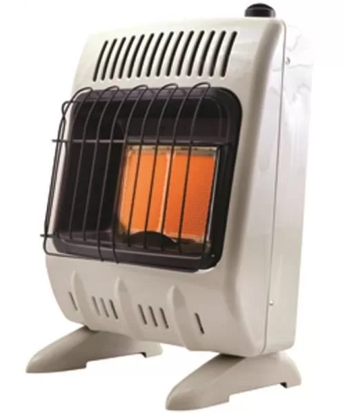 Mr Heater F299811 Vent Free Radiant Natural Gas Heater 10000 BTU 2 Plaque Indoor Use