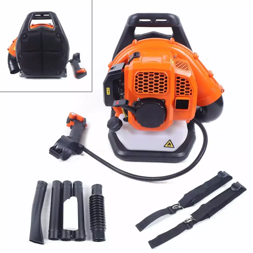 Commercial Gas Leaf Blower Backpack Gas-powered Backpack Lawn Grass Blower Professional Use 2