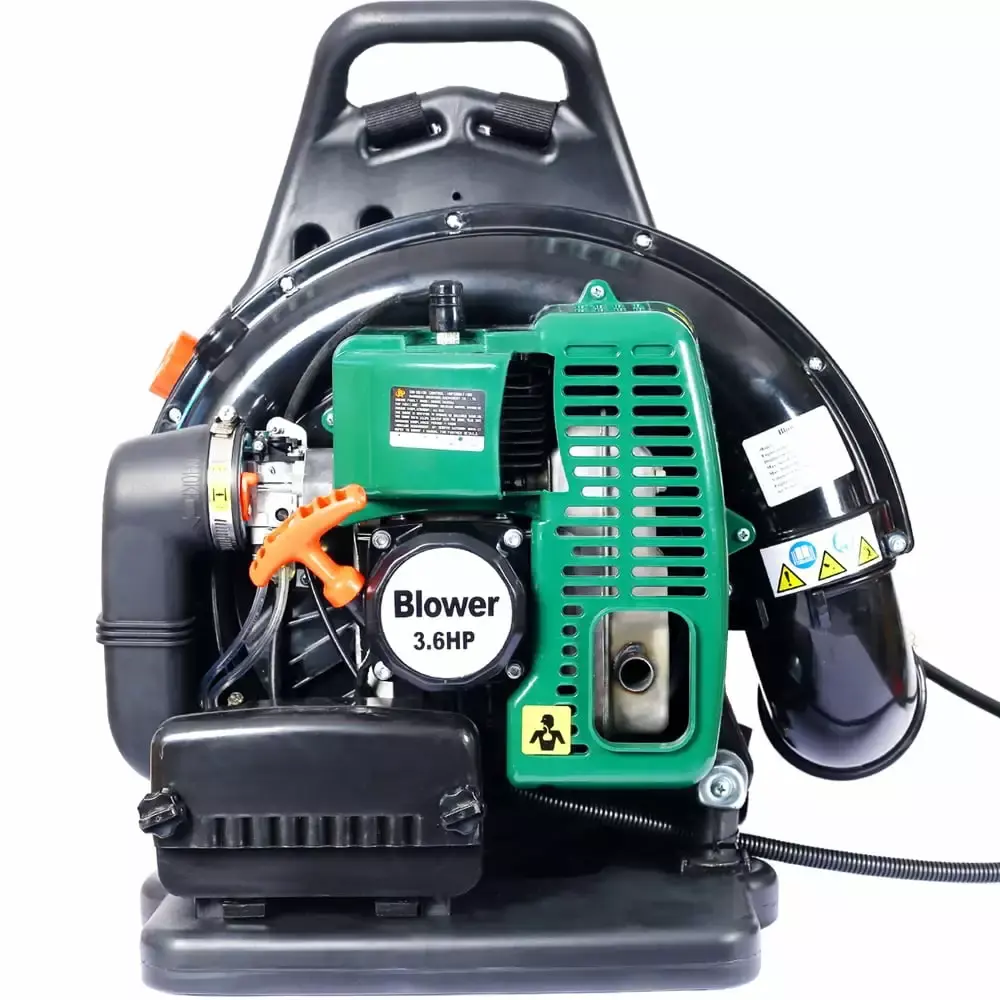 SESSLIFE Gas Leaf 63.3CC 2 Stroke Backpack Blower Extension Tube 750CFM