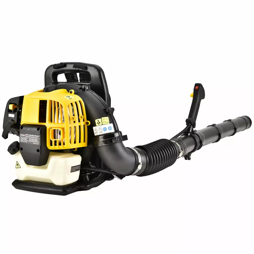 Jkung 2-Stroke Commercial Backpack Leaf Blower Gas Powered Lawn and Grass Blowing