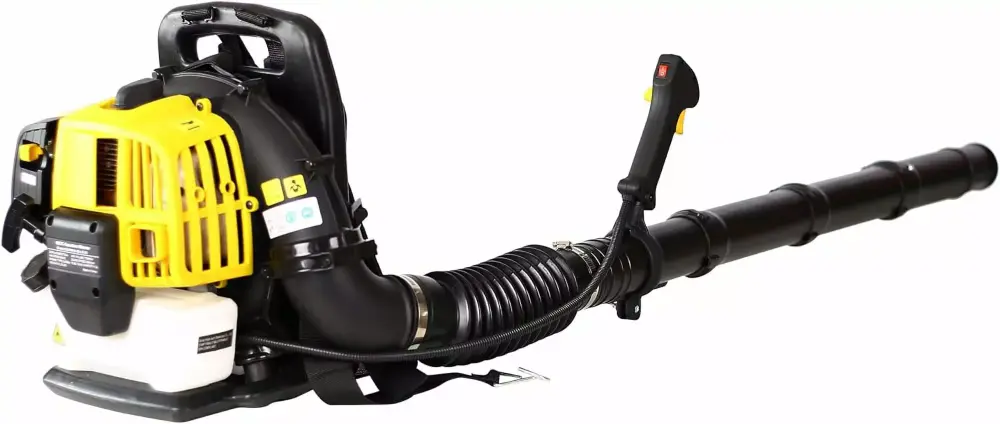 Thanaddo 52CC 2 Stroke Backpack Gas Powered Leaf Blower 530CFM 248MPH Lawn and Commercial Use
