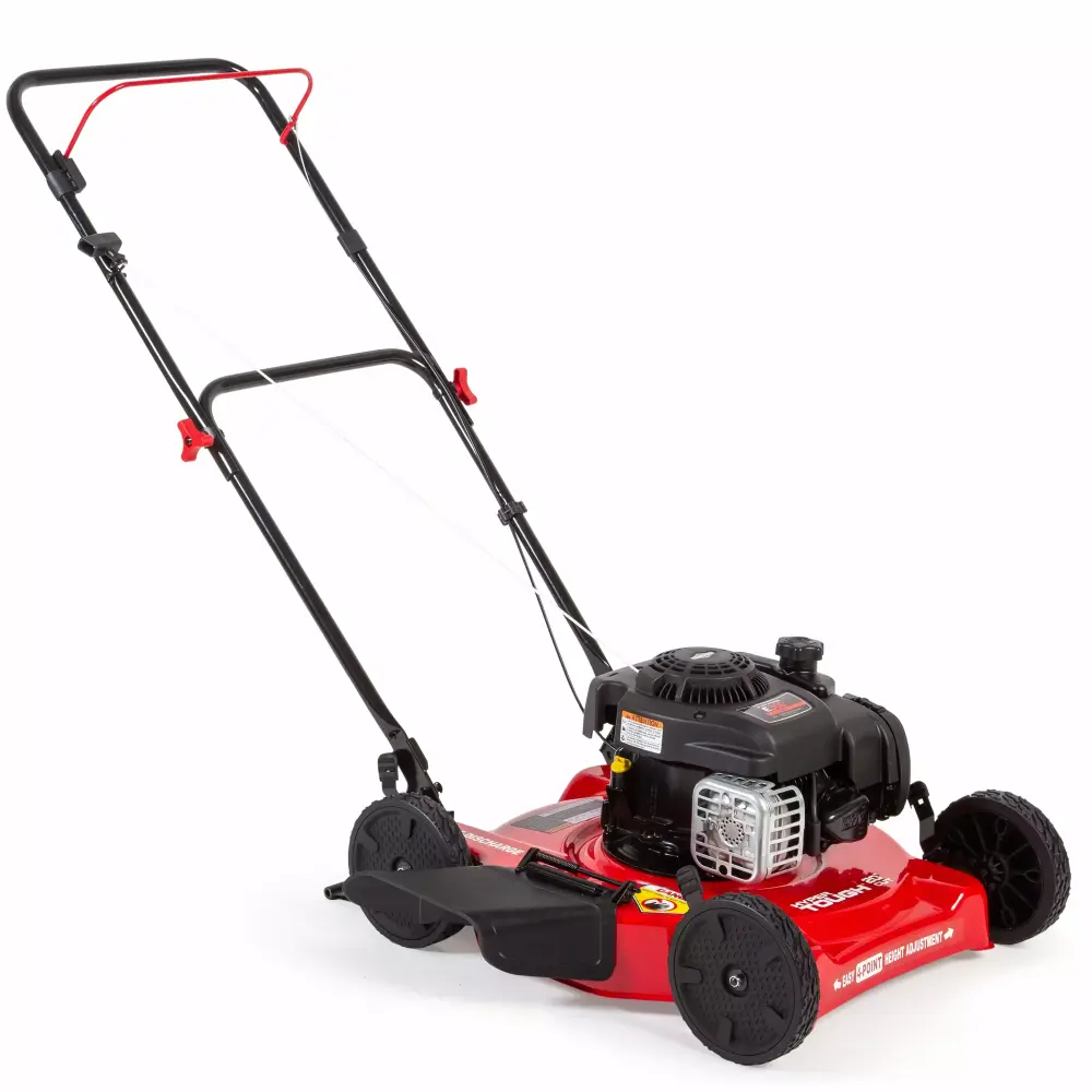 Hyper Tough 20 Inch 125cc Gas Push Mower Briggs & Stratton Engine