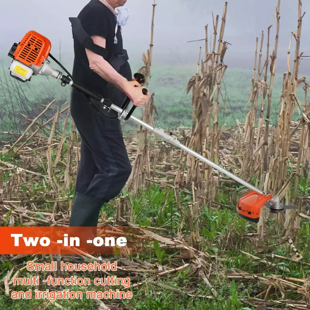 KMYY 52cc Gas Weed Wacker 2 1 Weed Eater Brush Cutter and Gas String Trimmer 2-Stroke