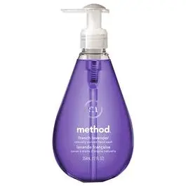 Naturally-Derived Gel Hand Soap French Lavender 12oz Moisturizing Formula Method