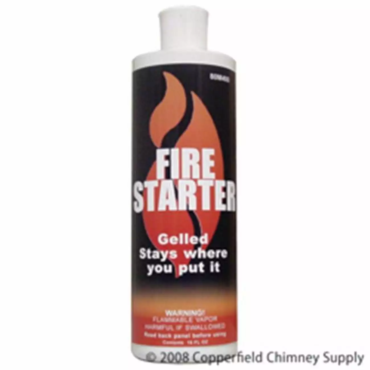 .W. Perkins Co 1049 HomeSaver Gelled Firestarter Case Twelve 16 oz Bottles Chimney