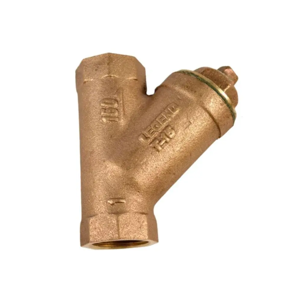 105-506 Legend Valve T-15 1-1/4" Rustic gold Y-Strainer