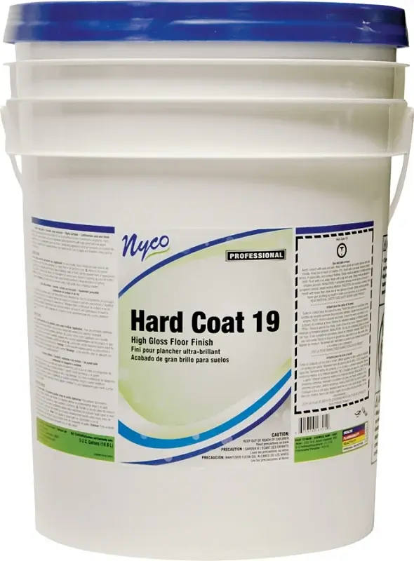 nyco NL167-P5 Floor Finish, 5 gal, Liquid, Acrylic, Snow