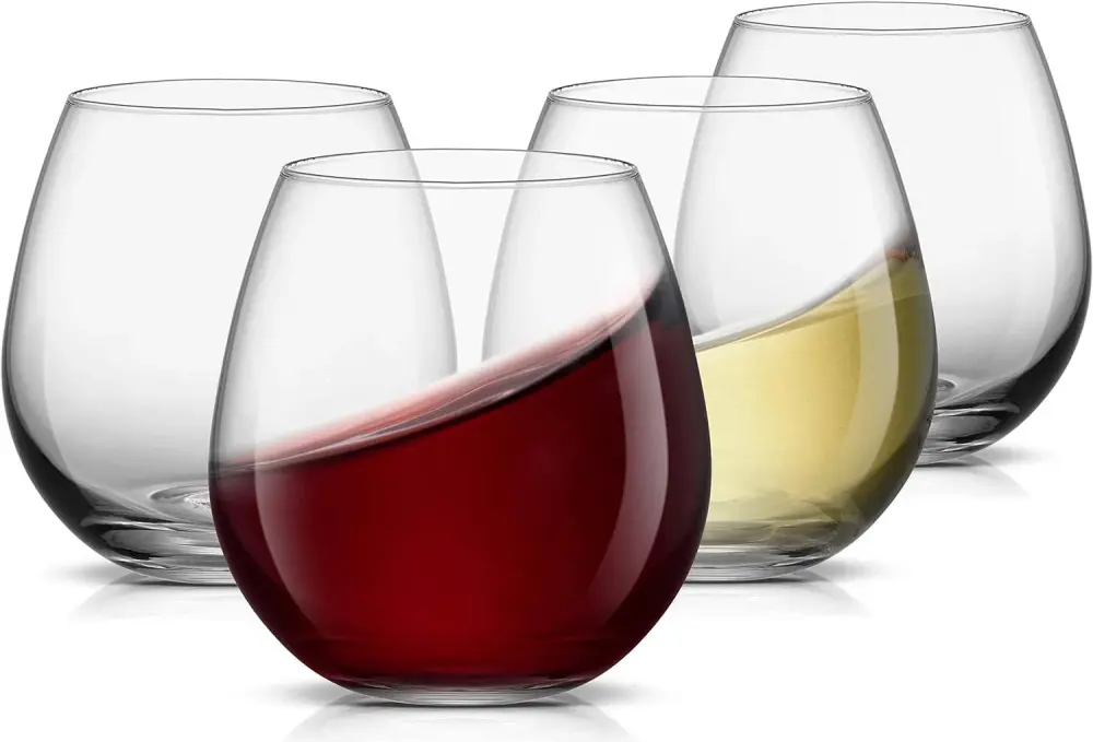 Spirits Stemless Wine Glasses 15 Oz - Adjust 4