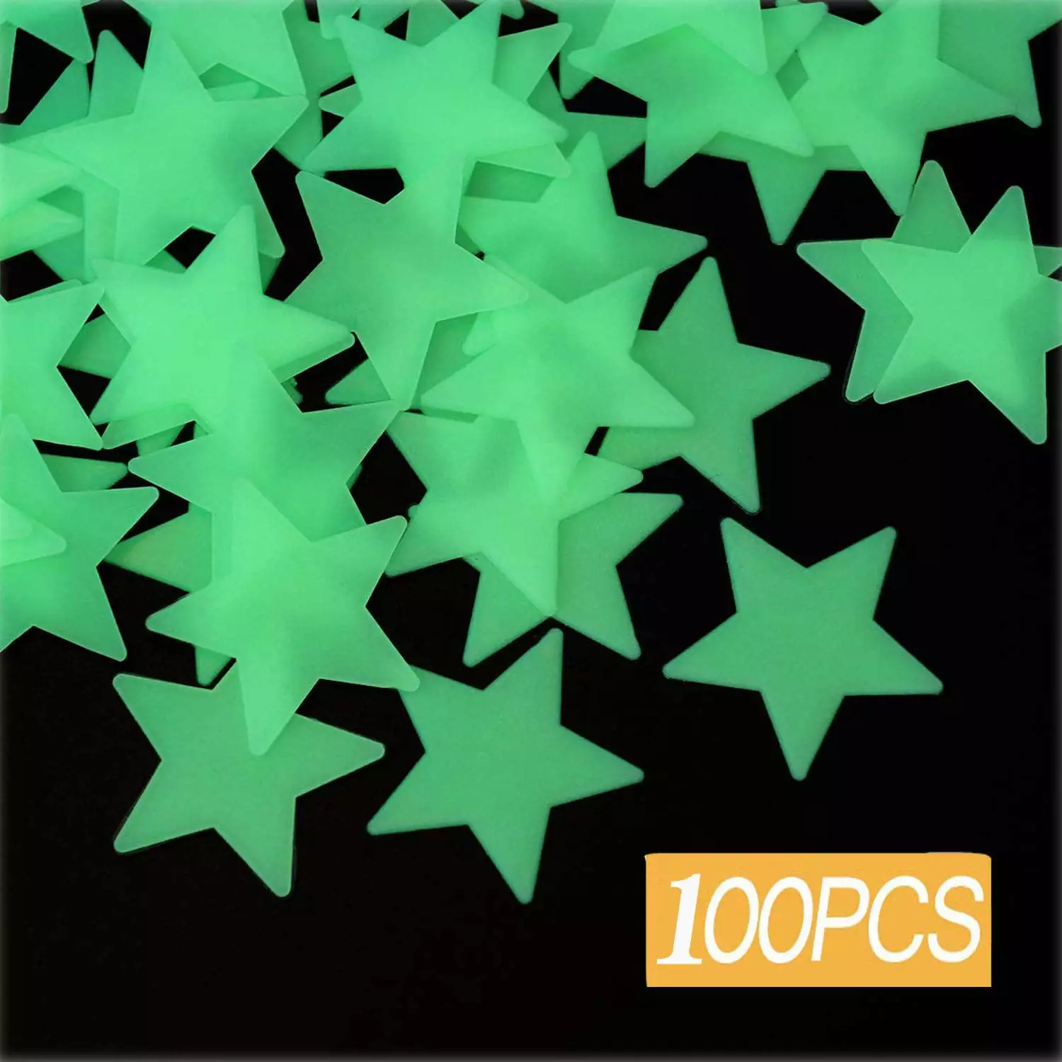 Glow Dark Stars and Planets Ceiling Decals Kids Bedroom Night Sky Decor Levamdar